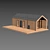 Urban Barn 3D Model Kit 3D model small image 5