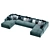 PH Collection Pacha Modular Sofa - Modern Comfort 3D model small image 2