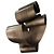 Bronze Wire Sculpture Sturdy 03 3D model small image 9