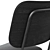 Modern Dining Set with Brent 3D model small image 4