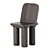 Elegant Minimalist OKKO Chair 3D model small image 3