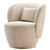 Sophisticated PEARL Armchair: 3D Model & Textures 3D model small image 1