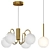 Modern Geometric Pendant Light 3D model small image 1
