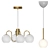 Modern Geometric Pendant Light 3D model small image 2