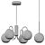 Modern Geometric Pendant Light 3D model small image 3