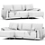 Modern Modular Archi Sofa Set 3D model small image 3
