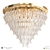 Petali 8002 PL80 Ceiling Light 3D model small image 1