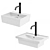 Variety of Franke Washbasins 3D model small image 4