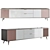 Sleek Marble TV Stand 3D model small image 1