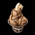 Decadent Hot Chocolate Ice Cream 3D model small image 4