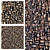 UVW Wood Panel Texture Kit 3D model small image 1