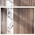  Wood Wall Panels Set 3D model small image 1