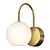 Modern Metal Wall Light Fixture 3D model small image 2