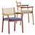 Pedrali Guinea Chairs Set 3D model small image 1