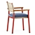 Pedrali Guinea Chairs Set 3D model small image 6