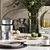 Modern Kitchen Accessories Set 2015 3D model small image 3