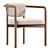 Modern Joli Chair by Zilio 3D model small image 1