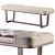 Modern VINCENT Bench, Domkapa 3D model small image 9