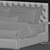 Adler Eco-Friendly Bed 3D model small image 3