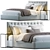 Adler Eco-Friendly Bed 3D model small image 4