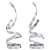 Modern Metal Sculpture by Damon Hyldreth 3D model small image 7