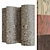 Sottsass Veneer Room Divider 3D model small image 1