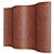 Sottsass Veneer Room Divider 3D model small image 3