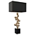 Elegant Folie Table Lamp 3D model small image 1