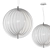 Moonart Light Sculpture Lamp 3D model small image 2