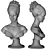 Ethereal Angel Sculpture vol3 3D model small image 4
