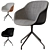 Modern 3D Model Chair Hay 3D model small image 1