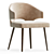 Eva Dining Chair - Minimalistic Design 3D model small image 3