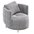 Minotti Torii Bold Armchair: Modern Elegance 3D model small image 2