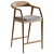 Elegant Sapporo Barstool Set 3D model small image 8