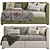 Avalon Corner Storage Bed 381 3D model small image 2