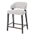 Modern Design Counter Stool Set 3D model small image 2