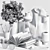 Decorative Set 48 High Quality 3D model small image 7