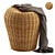 Stylish and Functional Lampert Stool 3D model small image 1