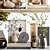 Luxury Decor Set Bundle 3D model small image 3