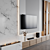 Modern TV Wall Kitchen Set 3D model small image 3