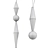 Chic Minimalist Clary Necklace 3D model small image 2