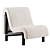 Modern Elegance: Melt Lounge Chair 3D model small image 3