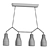Modern Minimalist Ceiling Lamp 3D model small image 3