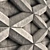 3D Concrete Wall Panel Texture Set 3D model small image 4