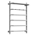 Water Heated Towel Rack Chrome 3D model small image 2