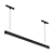 Magnetic LED Luminaire Set 3D model small image 2