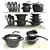 Compact Pot and Pan Storage 3D model small image 1