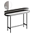 Elegant Dual-Layer Dressing Table 3D model small image 2