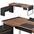 Modern Executive Desk SAVANA 2015 3D model small image 1