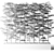 Bamboo Glass Office Partition 3D model small image 2